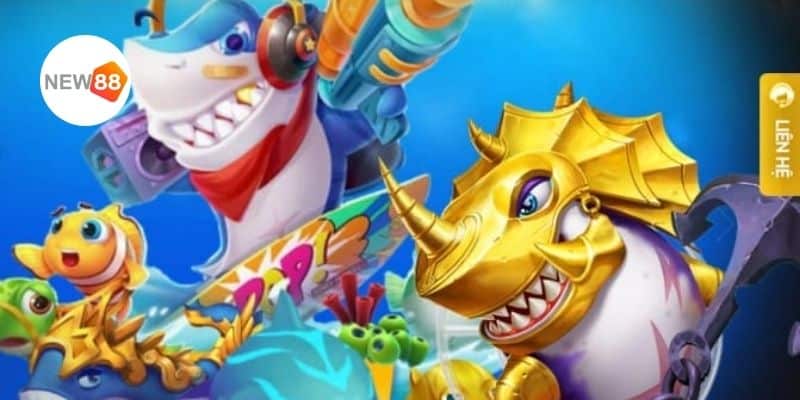 Kho tàng trò chơi săn cá xèng đa dạng và hấp dẫn New88 