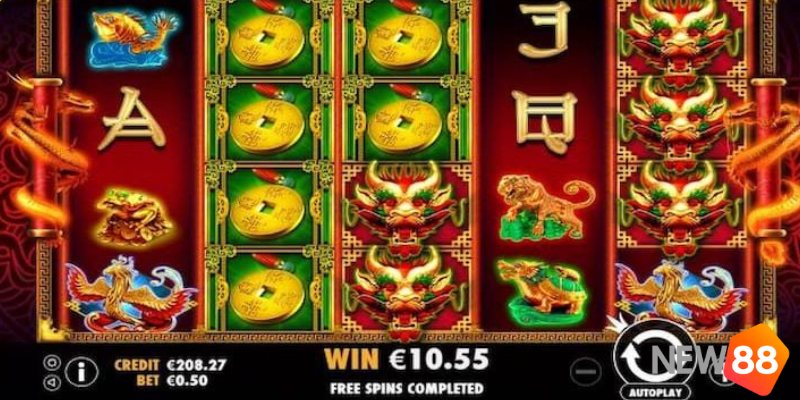 Giao diện và độ hoạ của game Chú Rồng May Mắn đỉnh như thế nào?