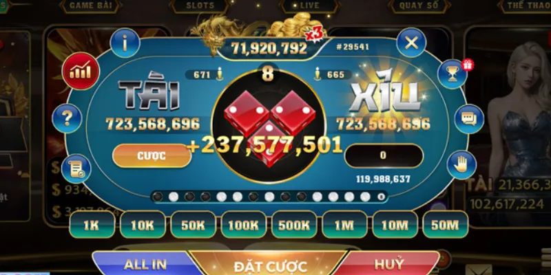 Thông tin nổi bật về trò chơi Tài Xỉu MD5