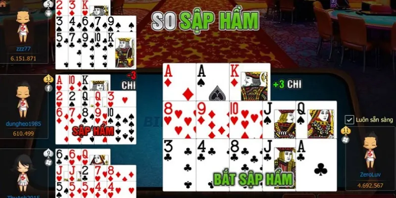 Nắm rõ các kiểu bài trong Mậu binh