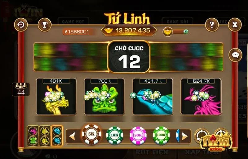 Thông tin cần nắm về nổ hũ Tứ Linh tại New88 