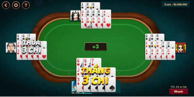 Nắm vững quy tắc và điểm số trong bài Mậu Binh