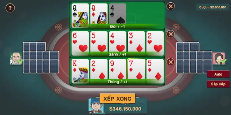 Cách chơi bài mậu binh từng bước