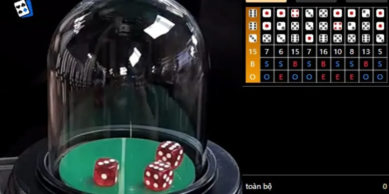 Một số kiểu đặt cược Sicbo phổ biến