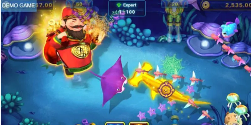 Một số loại cá và phần thưởng trong bắn cá thần thoại