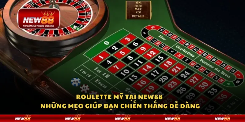 Roulette Mỹ tại New88 - Những mẹo giúp bạn chiến thắng dễ dàng