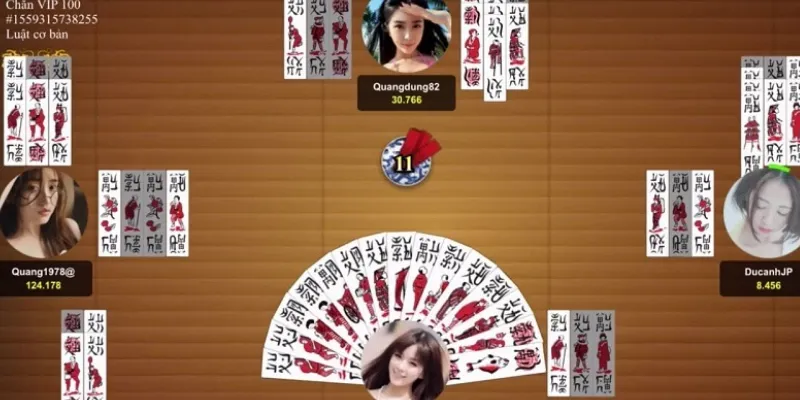 Cách chia bài và xếp bài trong chắn